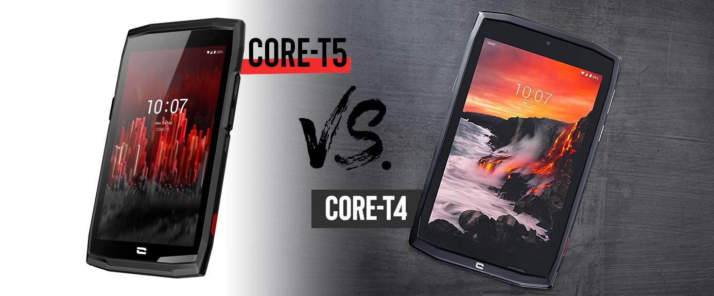 Comparativa Crosscall Core T4 vs. Core T5